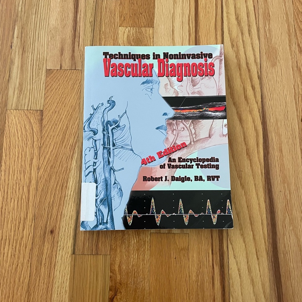 🌷 Techniques in Noninvasive Vascular Diagnosis Book 4th Edition